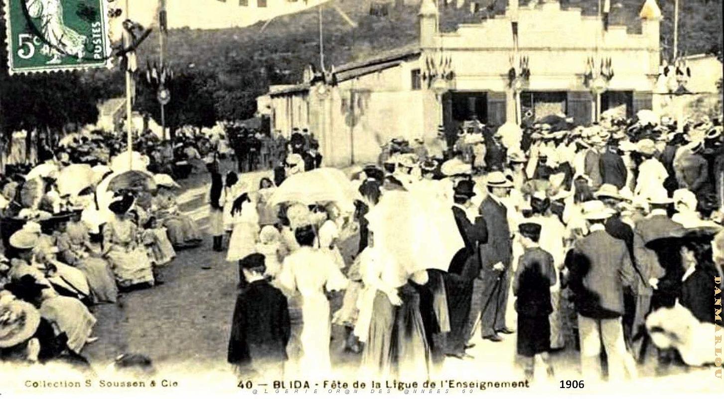 Blida - Fete de Ligue de l'Enseignement - 1906.jpg
